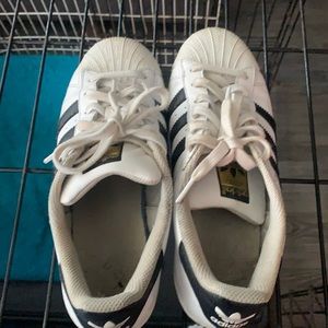 Adidas shell toe sneakers